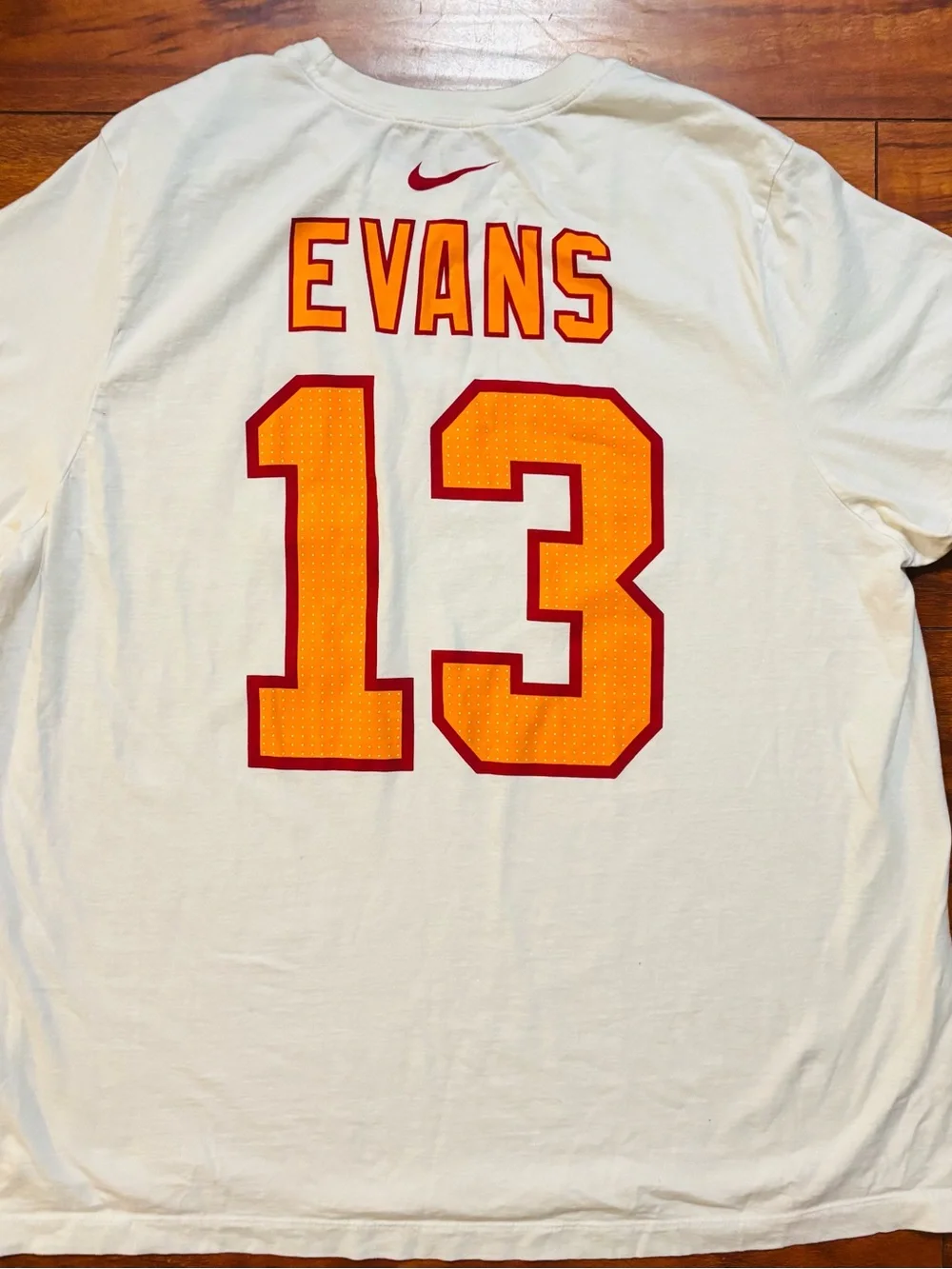 NIKE: Mike Evans Tampa Bay Buccaneers Jersey Style T-Shirt: sz XXL